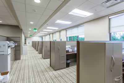 Workstations in the back office